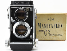 US 1-Yr Warranty Mamiya Mamiyaflex C2 professional in Box TLR Camera 105mm f/3.5 picture