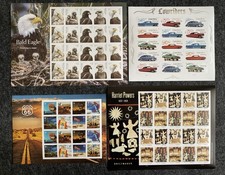 (2026) 4 Sheets USA Forever stamps MNH Bald Eagle Lowriders ROUTE 66 Harriet Po/ picture