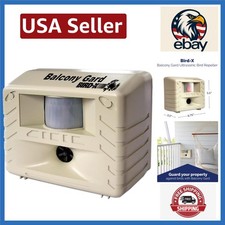 Humane Battery-Powered Bird Deterrent - Motion Activated & Weather Resistant picture