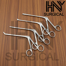 Weil Blakesley & Thru Cut Nasal Forceps Straight And 45 Degree 4 PCs Set picture