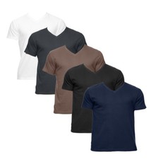 Econscious Men's 100% Organic Cotton Short-Sleeve V-Neck T-Shirt 4.4 oz picture