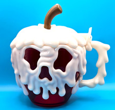 Disney Parks Snow White Evil Queen Red Poison Apple Glow in the Dark Stein Mug picture