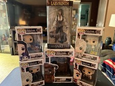 Labyrinth Funko Pop Set - Jareth, Sarah, Hoggle, Ludo AND McFarlane Toys Jareth picture