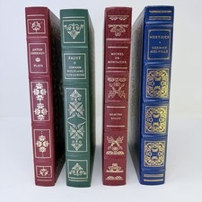 Franklin Library Lot Limited Edition Books HC Moby Dick, Dr. Faust, Chekhov picture