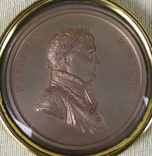 19th Century Napoleon Bonaparte Medal/Medallion BERTRAND ANDRIEU, Abt 3