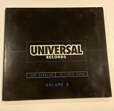 Universal Records A&R Sampler October 2001 Vol 3 Promo CD Rammstein Rare picture