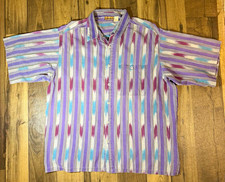 Vtg 1993 Patagonia A/C Shirt XL STY 53041 Aztec Tribal Geometric Teal Purple picture