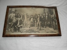 Antique Carl Schweninger  Print MUSICAL HALL OF FAME Composers Bach Mozart  picture