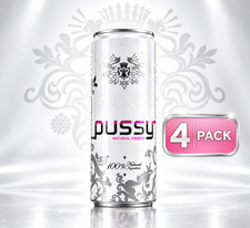 Pussy Natural Energy Drink – 4/6/12/24 Pack – Natural Formula –  picture