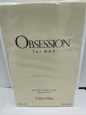 Obsession by Calvin Klein, 4.2 oz/125 ml EDT Spray for Men NEW AND SEALED picture