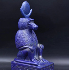 Egyptian Artifacts A Rare Authentic Pharaonic Statue Of Egyptian God Baboon BC picture