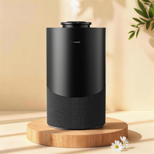 Waterless Essential Oil Diffuser Aluminum Alloy Fabric Cordless Car Home Office picture