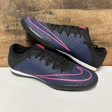 Nike MercurialX Finale IC Black Blue Pink - Men’s size 8.5 - 725242-440 picture