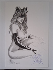 2010 Jim Balent's - TAROT: Witch of the Black Rose Signed Lithograph  #42/500 picture
