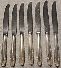 7 Wallace STRADIVARI Sterling Silver Handle Dinner Knives 9-1/8