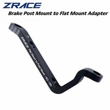 ZRACE Post Mount to Flat Mount Brake Adapter, 140mm / 160mm, Post to Flat Mount picture
