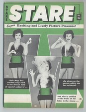 Stare 1964 Ann Weyer, Jamie Watson 100p Timely Features Bill Ward Pinup Magazine picture