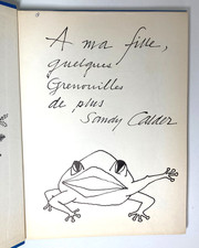 1962 SYLVESTRE Sandra Calder Maeght Ltd 1st Ed Alexander Calder Frog Print #1294 picture