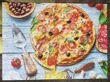 Goliath Foodie Pizza 300 Piece Jigsaw Puzzle W/ Recipie Included 19.5