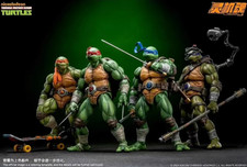 LING JIHUN 1/12 Teenage Mutant Ninja Turtles TMNT Leo Raph Don Mikey Figure New picture
