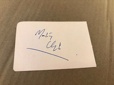 Montgomery Clift Very Rare Early Autographed Page 50s +Auto Milly Vitale picture