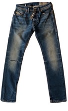 Diesel Thommer Mens W28 L30 Slim Skinny Distressed Jeans NWT Italy Last one picture