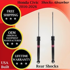 KYB Genuine OEM Rear Shocks For 2016-2026 Honda Civic Lifetime Warranty picture