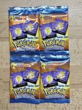 1999 Pokemon Action Flipz Premier Edition Sealed 4 Pack Lot picture