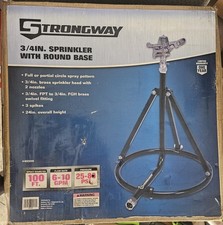 Strongway 3/4 Tripod Sprinkler with Round Base New picture