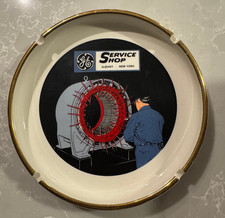 Vintage GE General Service Shop Albany, NY New York Ashtray Lerick Mfg. Co. Inc. picture