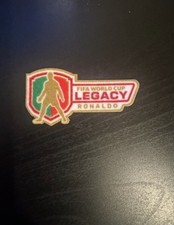 World Cup Legacy Portugal Soccer Patch Cristiano Ronaldo Gold Red/iron on patch picture