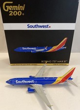 Gemini Jets 1:200 Southwest Airlines Boeing B737 MAX 8 G2SWA1008 picture