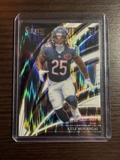 2025 Panini Select - Club Level Kyle Monangai #274 White Shock Prizm /799 (RC) picture