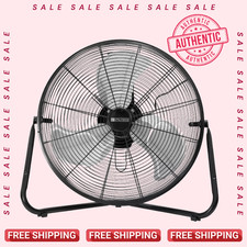 [SALE] Utilitech 20-in High Velocity Indoor Floor Fan, in Black picture