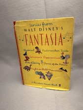 ORIG. 1940 1st EDITION STORIES FROM WALT DISNEY'S FANTASIA HC BOOK RANDOM HOUSE picture