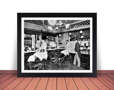 Framed c.1900 NEW YORK CITY L.C. Wiseman Barbershop Photo Picture 8x10 11x14 W11 picture