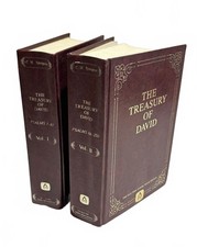 The Treasury of David Vol I & II by C.H. Spurgeon Psalms 1-150 Complete Signed picture