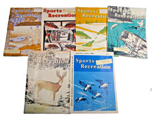 Vintage 1962 Full Year Set of 6 Sports & Recreation Magazines Waseca MN. & WI. picture