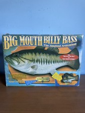 New Big Mouth Billy Bass The Singing Sensation Vintage 1999 Open Original Box picture
