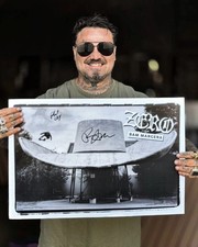 SIGNED Zero x Bam + Phil Margera Poster RARE Thrasher Mag Print SOLD OUT 🔥 NEW picture