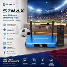 🔥 NEW RELEASE 2026 SUPERBOX S7 MAX - Better Than S6 Max, Ultra, 1-2 DAY SHIP🔥 picture