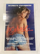 1980 INSATIABLE - UNUSED ORIGINAL MOVIE POSTER XXX MARILYN CHAMBERS JOHN HOLMES picture