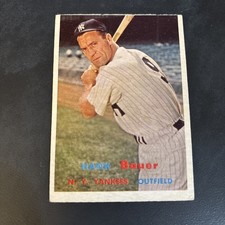 1957 Topps - Hank Bauer #240 (a) picture