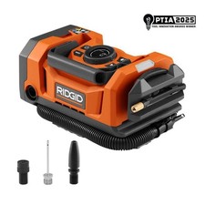 RIDGID 18V Dual Function Cordless Inflator with Power Cord - Tool Only picture