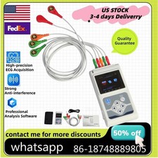 3 Channels ECG Holter 24 Hours Recorder with PC Software Holter new TLC9803 picture
