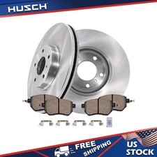 12.60 inch FRONT Disc Brake Rotors and Brake Pad for Nissan Murano Altima Maxima picture