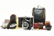 [Exc+4] Vintage KONISHIROKU Semi Pearl 75mm Konica Film Camera From JAPAN picture
