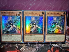 3x Artmage Litera DUAD-EN011 Duelist's Advance Super Rare 1st Edition NM  picture