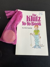 The Klutz Yo-Yo Book 1987 Edition Complete with Wooden Yo Yo John Cassidy picture