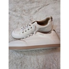 NWT BOBS from Skechers B Cute 2.0 Canvas Slip On Sneakers – White/Gum – Size 8 picture